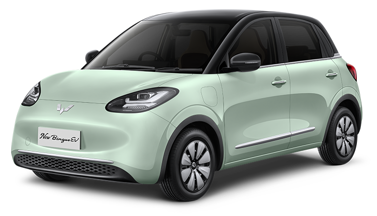 Wuling Bingou EV mobil listrik dengan desain bergaya klasik modern